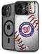 MLB Washington Nationals Game Ball iPhone 16 Kickstand Case