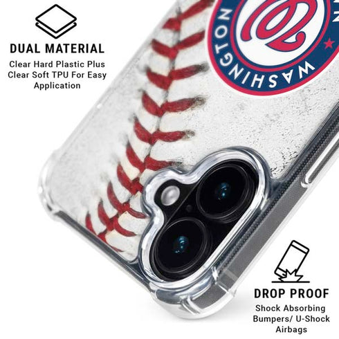 MLB Washington Nationals Game Ball iPhone 16 MagSafe Case