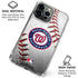 MLB Washington Nationals Game Ball iPhone 16 Pro Max Clear Case