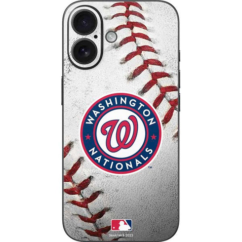 MLB Washington Nationals Game Ball iPhone 16 Skin