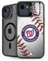 MLB Washington Nationals Game Ball iPhone 16e Kickstand Case