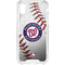 MLB Washington Nationals Game Ball iPhone XS Clear Case
