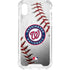 MLB Washington Nationals Game Ball iPhone XS Clear Case