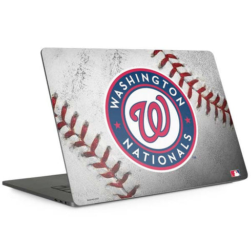 MLB Washington Nationals Game Ball MacBook Skins