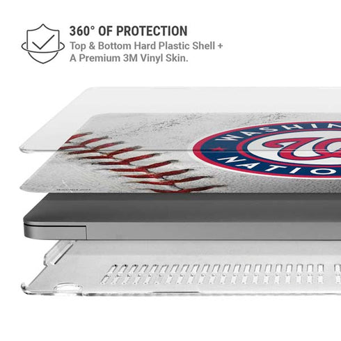 MLB Washington Nationals Game Ball MacBook Cases