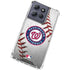 MLB Washington Nationals Game Ball Moto G Power 5G (2025) Clear Case