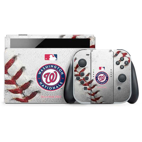 MLB Washington Nationals Game Ball Nintendo Skins