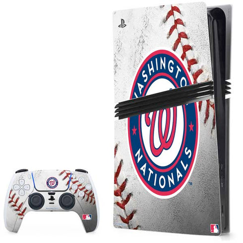 MLB Washington Nationals Game Ball PlayStation PS5 Skins