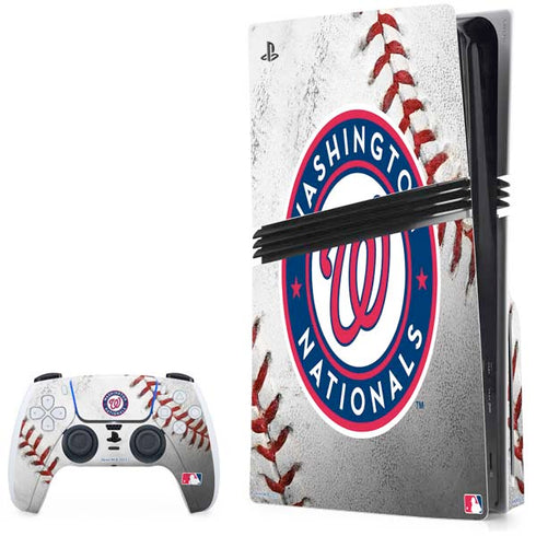 MLB Washington Nationals Game Ball PlayStation PS5 Skins