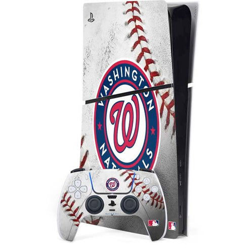 MLB Washington Nationals Game Ball PlayStation PS5 Skins