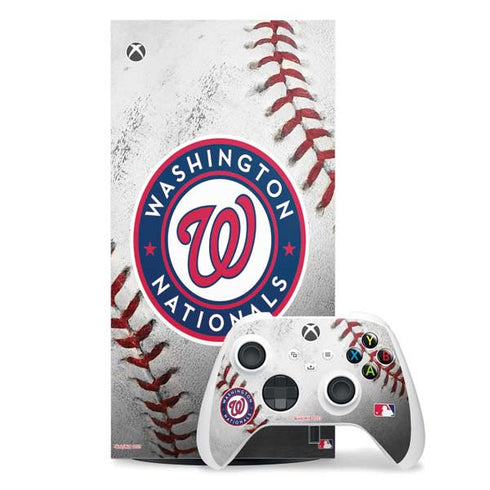 MLB Washington Nationals Game Ball Xbox Series X Skins