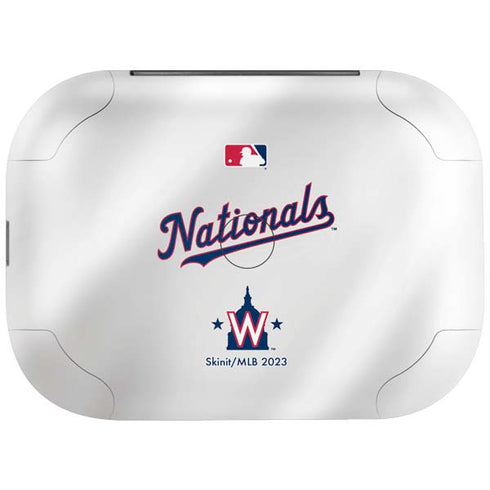 MLB Washington Nationals Home Jersey Amazon Echo Buds Skin