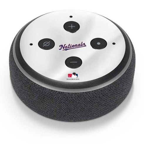 MLB Washington Nationals Home Jersey Amazon Echo Dot Skin