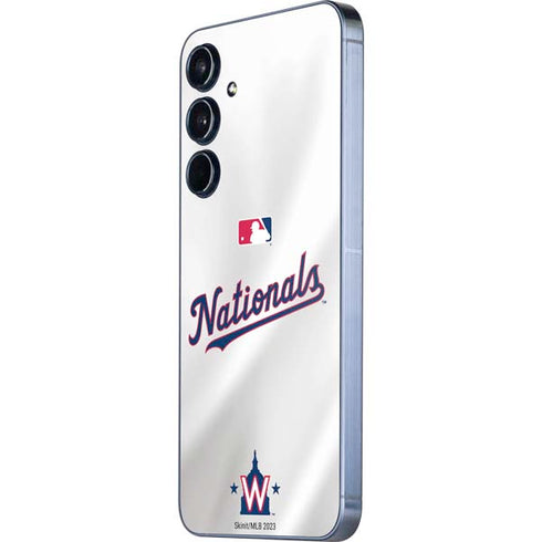 MLB Washington Nationals Home Jersey Galaxy A35 5G Skin