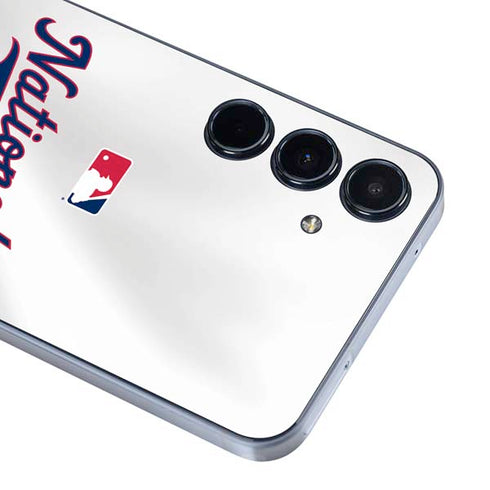 MLB Washington Nationals Home Jersey Galaxy A55 5G Skin