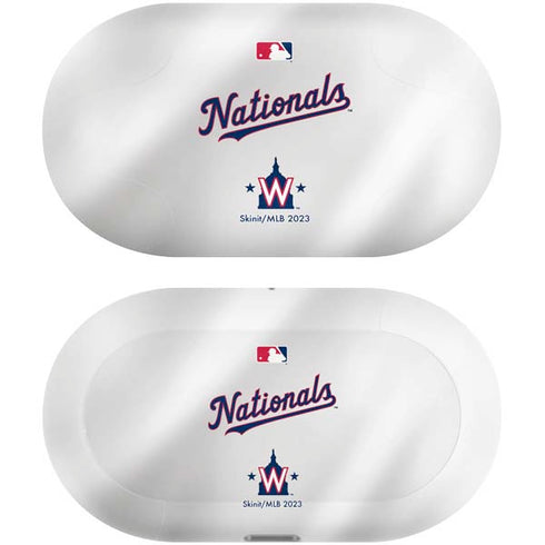 MLB Washington Nationals Home Jersey Galaxy Buds Plus Skin