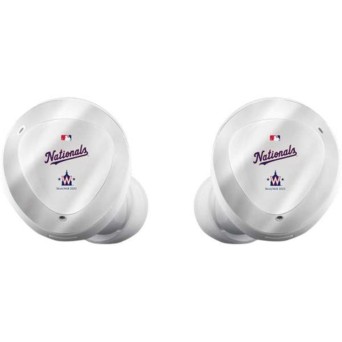 MLB Washington Nationals Home Jersey Galaxy Buds Plus Skin