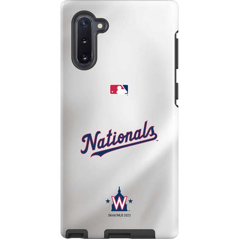 MLB Washington Nationals Home Jersey Galaxy Cases