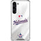 MLB Washington Nationals Home Jersey Galaxy S24 FE Clear Case