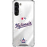 MLB Washington Nationals Home Jersey Galaxy S24 FE Clear Case