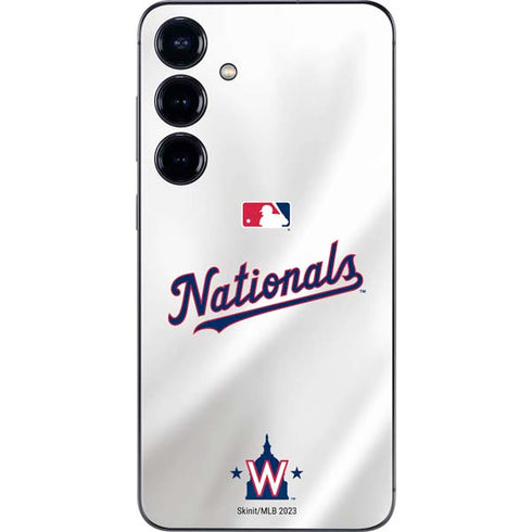 MLB Washington Nationals Home Jersey Galaxy S24 Plus Skin