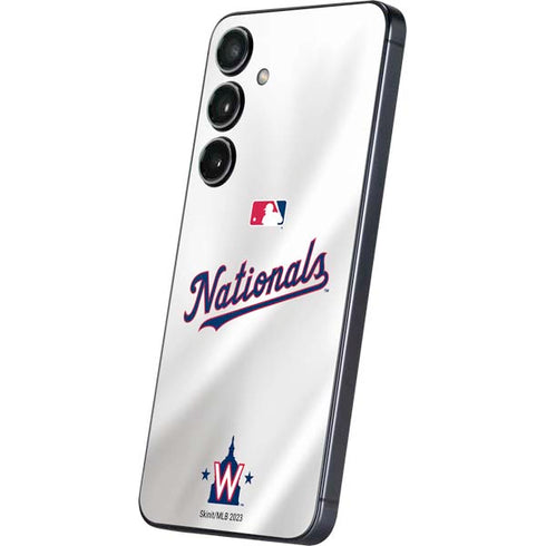 MLB Washington Nationals Home Jersey Galaxy S25 Plus Skin