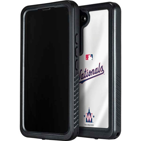 MLB Washington Nationals Home Jersey Galaxy S24 Plus Waterproof Case
