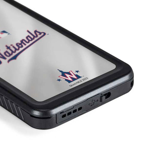 MLB Washington Nationals Home Jersey Galaxy S24 Plus Waterproof Case