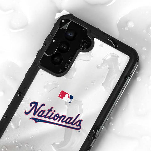 MLB Washington Nationals Home Jersey Galaxy S24 Plus Waterproof Case