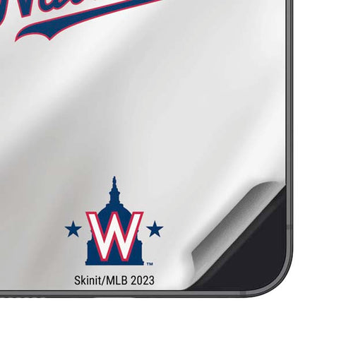 MLB Washington Nationals Home Jersey Galaxy S25 Skin