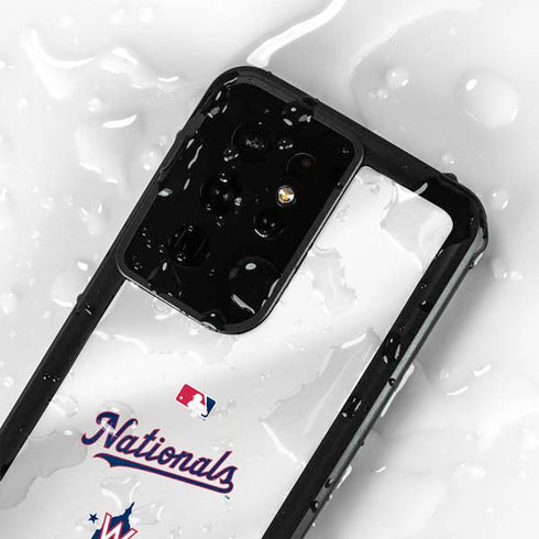 MLB Washington Nationals Home Jersey Galaxy S24 Ultra Waterproof Case