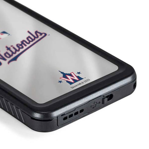 MLB Washington Nationals Home Jersey Galaxy S24 Waterproof Case