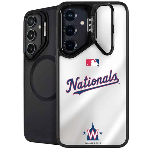 MLB Washington Nationals Home Jersey Galaxy S26 Kickstand Case