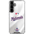 MLB Washington Nationals Home Jersey Galaxy S26 Plus Clear Case
