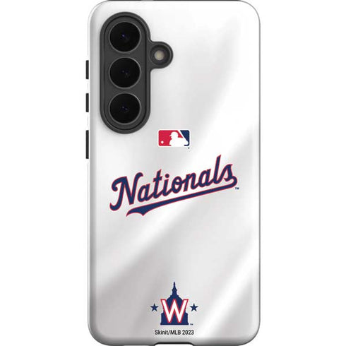 MLB Washington Nationals Home Jersey Galaxy S26 Plus Impact Case