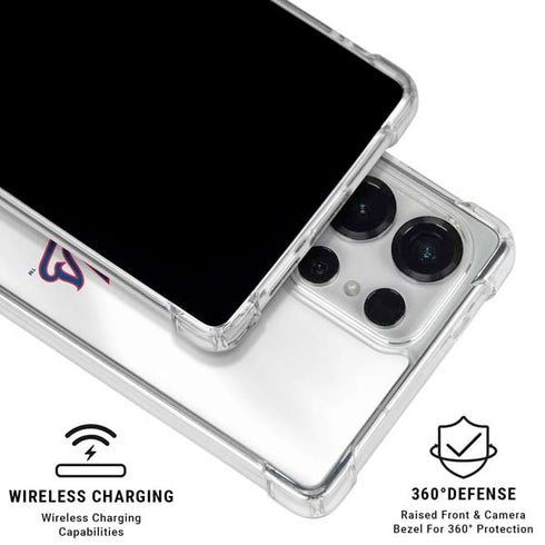 MLB Washington Nationals Home Jersey Galaxy S26 Ultra Clear Case