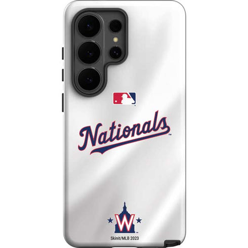MLB Washington Nationals Home Jersey Galaxy S26 Ultra Impact Case