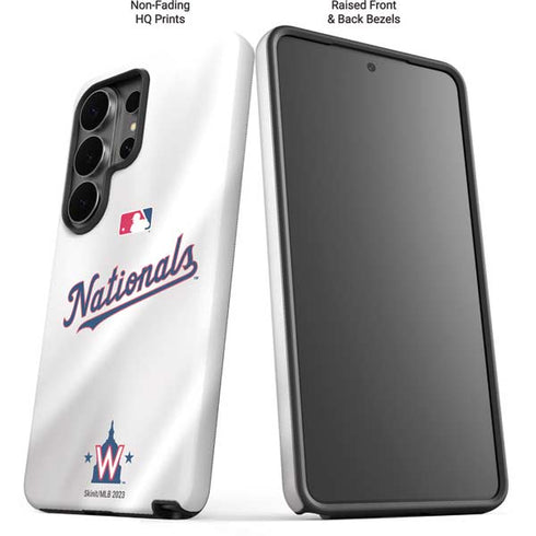 MLB Washington Nationals Home Jersey Galaxy S26 Ultra Impact Case