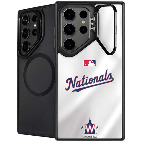 MLB Washington Nationals Home Jersey Galaxy S26 Ultra Kickstand Case
