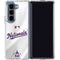MLB Washington Nationals Home Jersey Galaxy Z Fold5 5G Clear Case