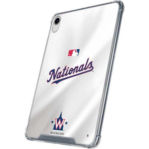MLB Washington Nationals Home Jersey iPad 11th Gen (2025) Clear Case