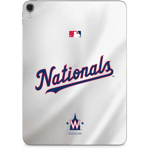 MLB Washington Nationals Home Jersey Apple iPad Pro Skin