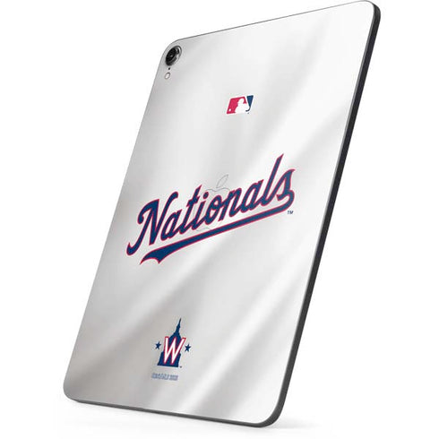 MLB Washington Nationals Home Jersey Apple iPad Pro Skin