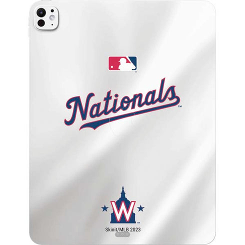 MLB Washington Nationals Home Jersey iPad Pro 13in M4 (2024) Skin