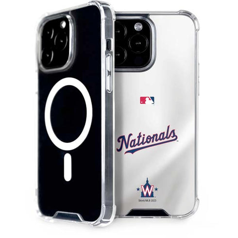 MLB Washington Nationals Home Jersey iPhone Cases