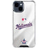 MLB Washington Nationals Home Jersey iPhone 15 Clear Case