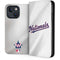 MLB Washington Nationals Home Jersey iPhone 15 Folio Case