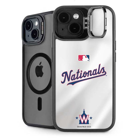 MLB Washington Nationals Home Jersey iPhone 15 Plus Kickstand Case