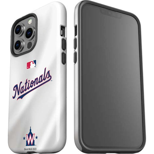 MLB Washington Nationals Home Jersey iPhone 15 Pro Impact Case