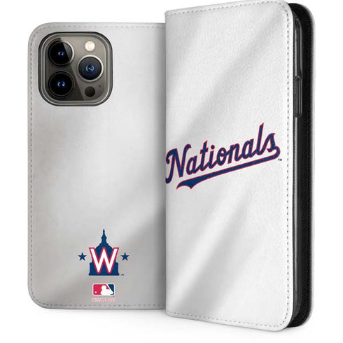 MLB Washington Nationals Home Jersey iPhone Cases